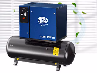 Industrie Kolbenkompressor AGRE SILENT TWISTER 1300 D