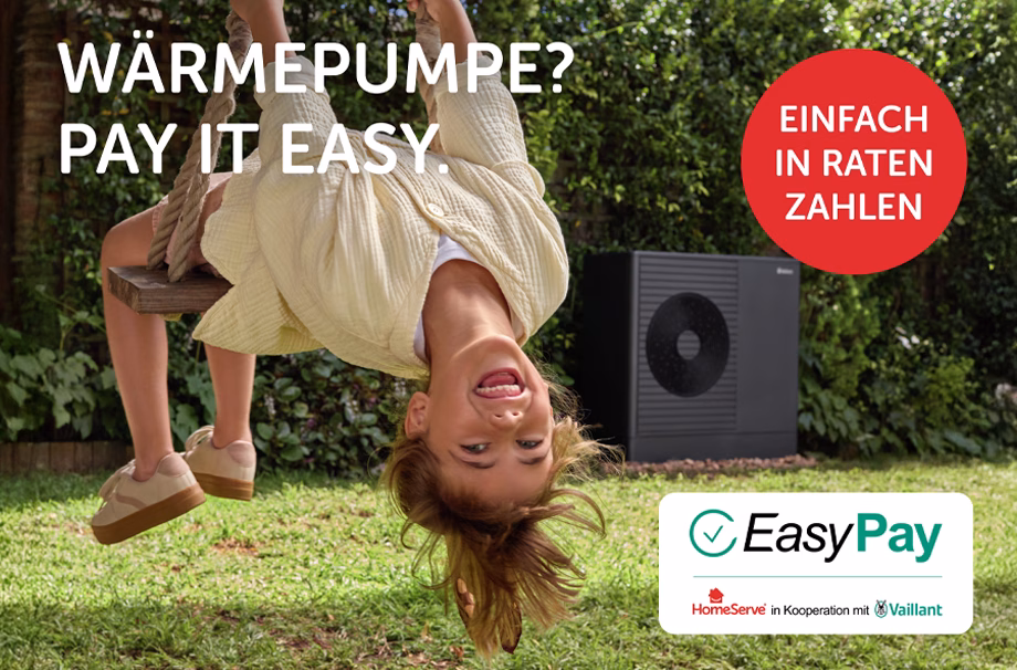 Wärmepumpe per Ratenzahlung